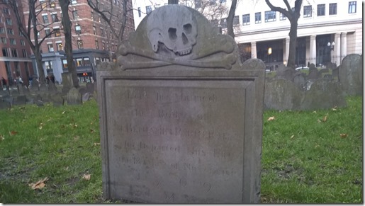 Granary Tombstone Boston