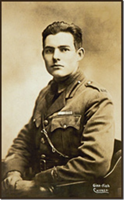 Hemingway in uniform