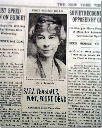 NY Times Teasdale Death Story