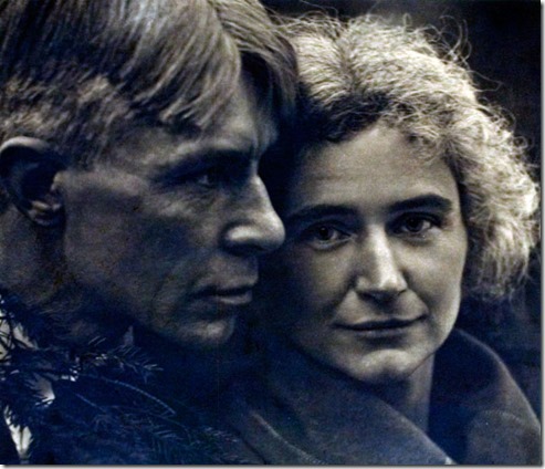 Carl and Lillian Sandburg by Edward Steichen
