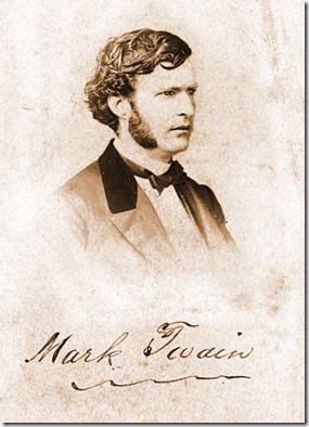 Mark Twain 1863