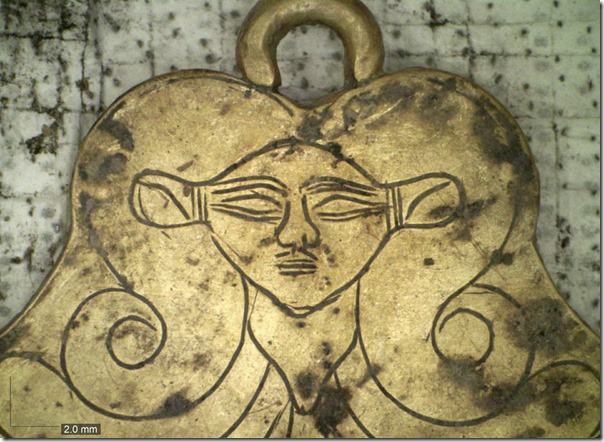 Hathor pendant from Pylos gravesite