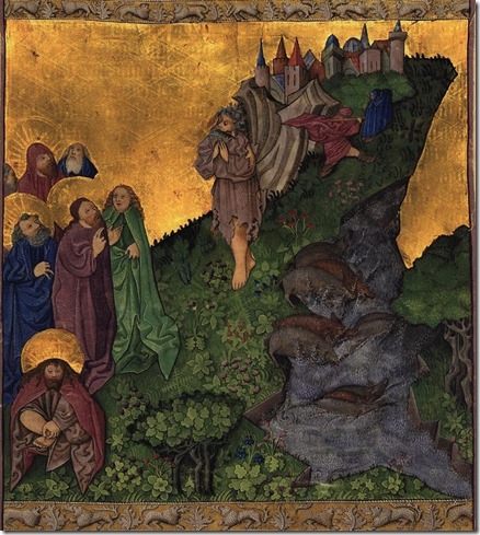 Ottheinrich Folio casting demons into swine
