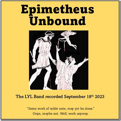 Epimetheus Unbound Cover picture
