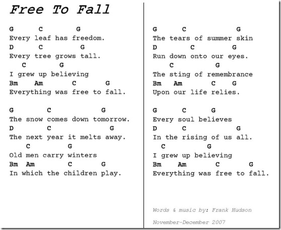 Free to Fall
